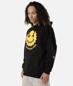 Black Crows Acid House Hoodie<Femme Sweats A Capuche
