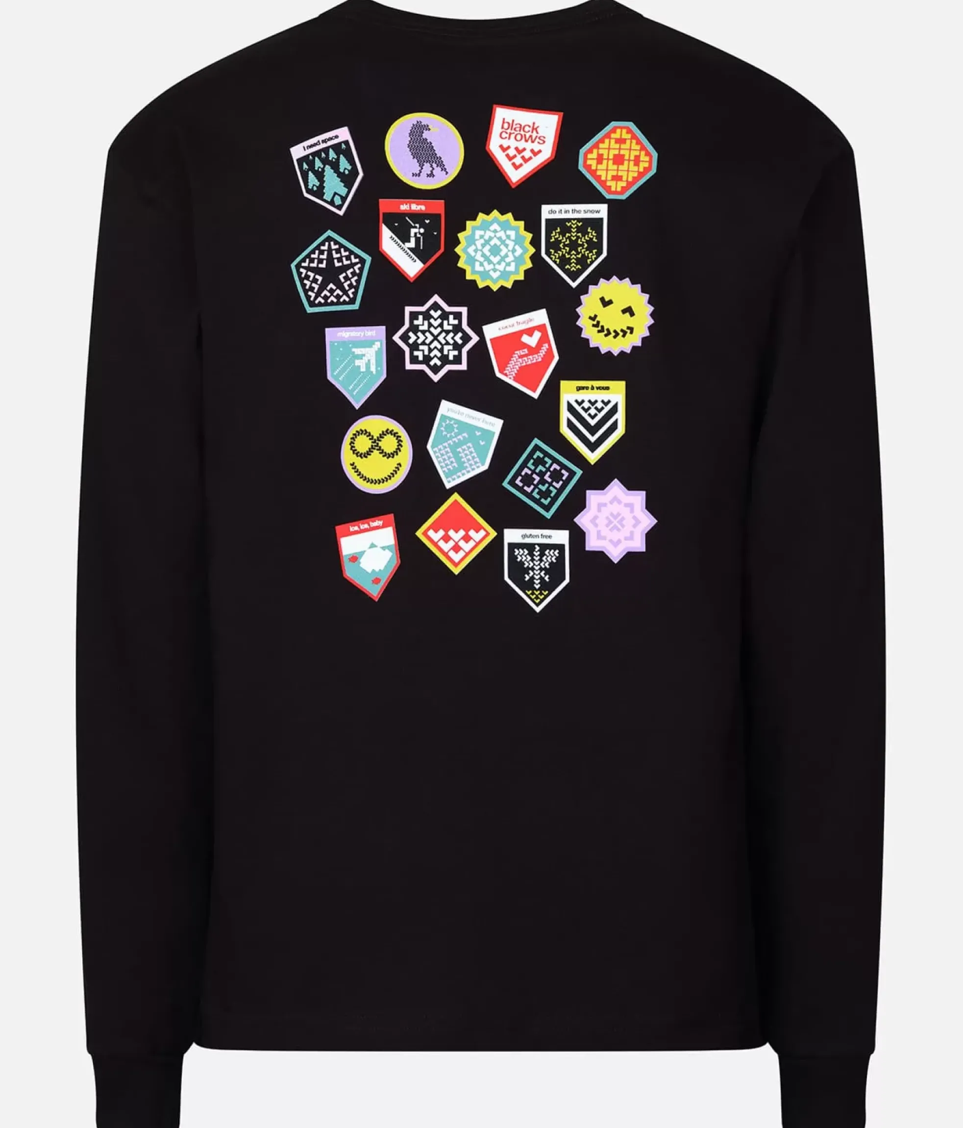 Black Crows Blason Tee Manche Longue<Femme T-Shirts