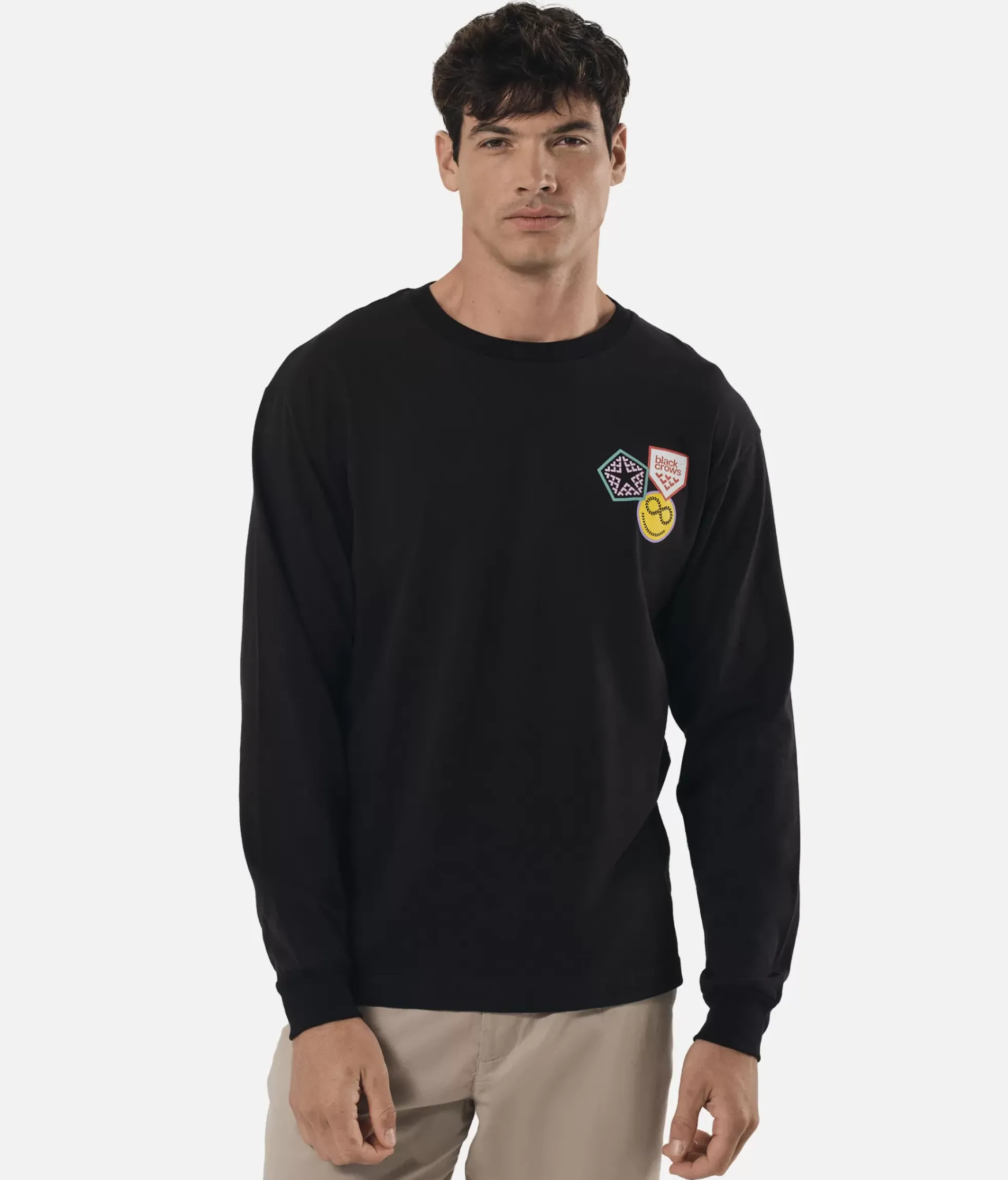 Black Crows Blason Tee Manche Longue<Femme T-Shirts