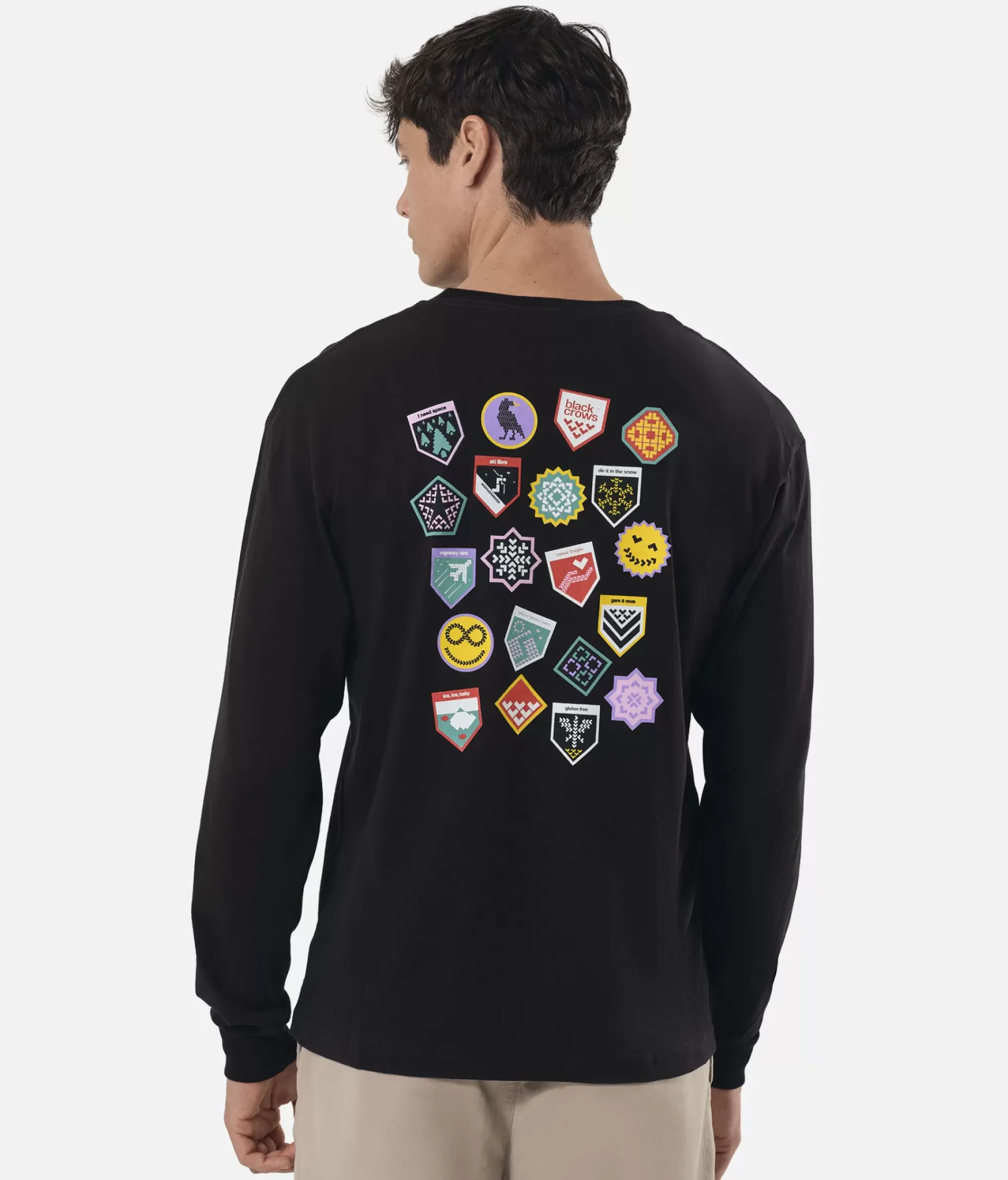 Black Crows Blason Tee Manche Longue<Femme T-Shirts