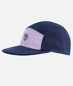 Clearance Black Crows Casquette Quintus Cotton 5 Panel Deep Purple