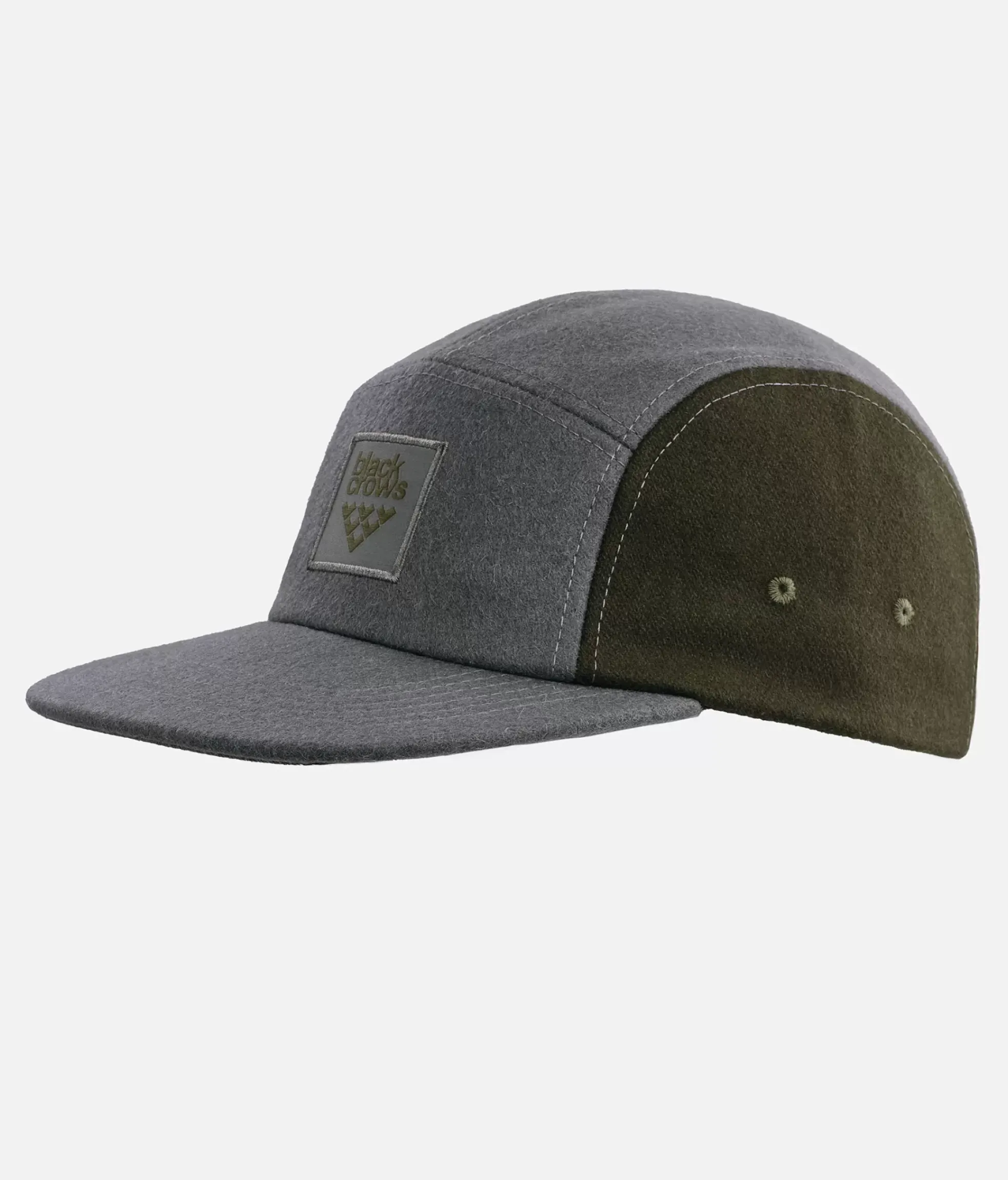 Online Black Crows Casquette Quintus Wool 5 Panel Dark Grey