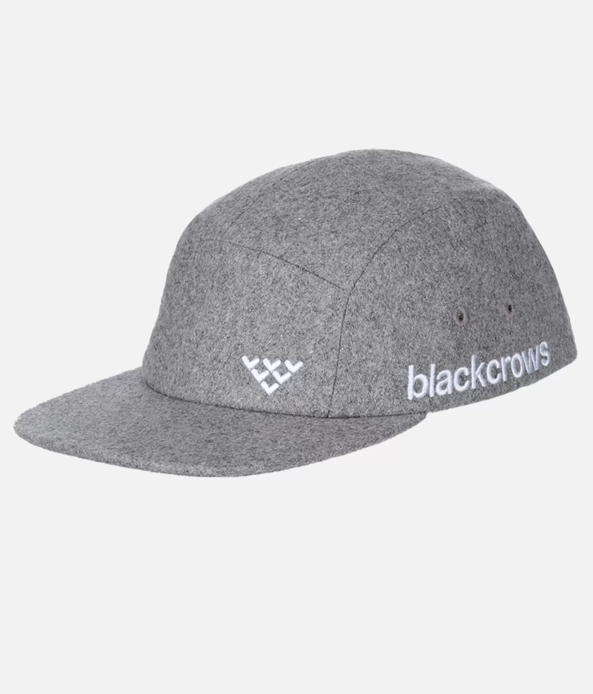 Outlet Black Crows Casquette Quintus Wool 5 Panel Gris