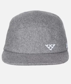 Outlet Black Crows Casquette Quintus Wool 5 Panel Gris