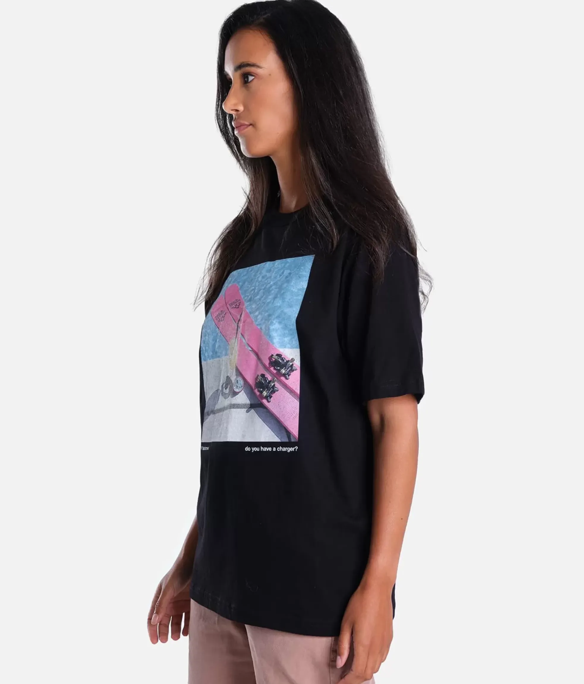 Black Crows Corvus Freebird Motto Premium Organic Tee<Femme T-Shirts