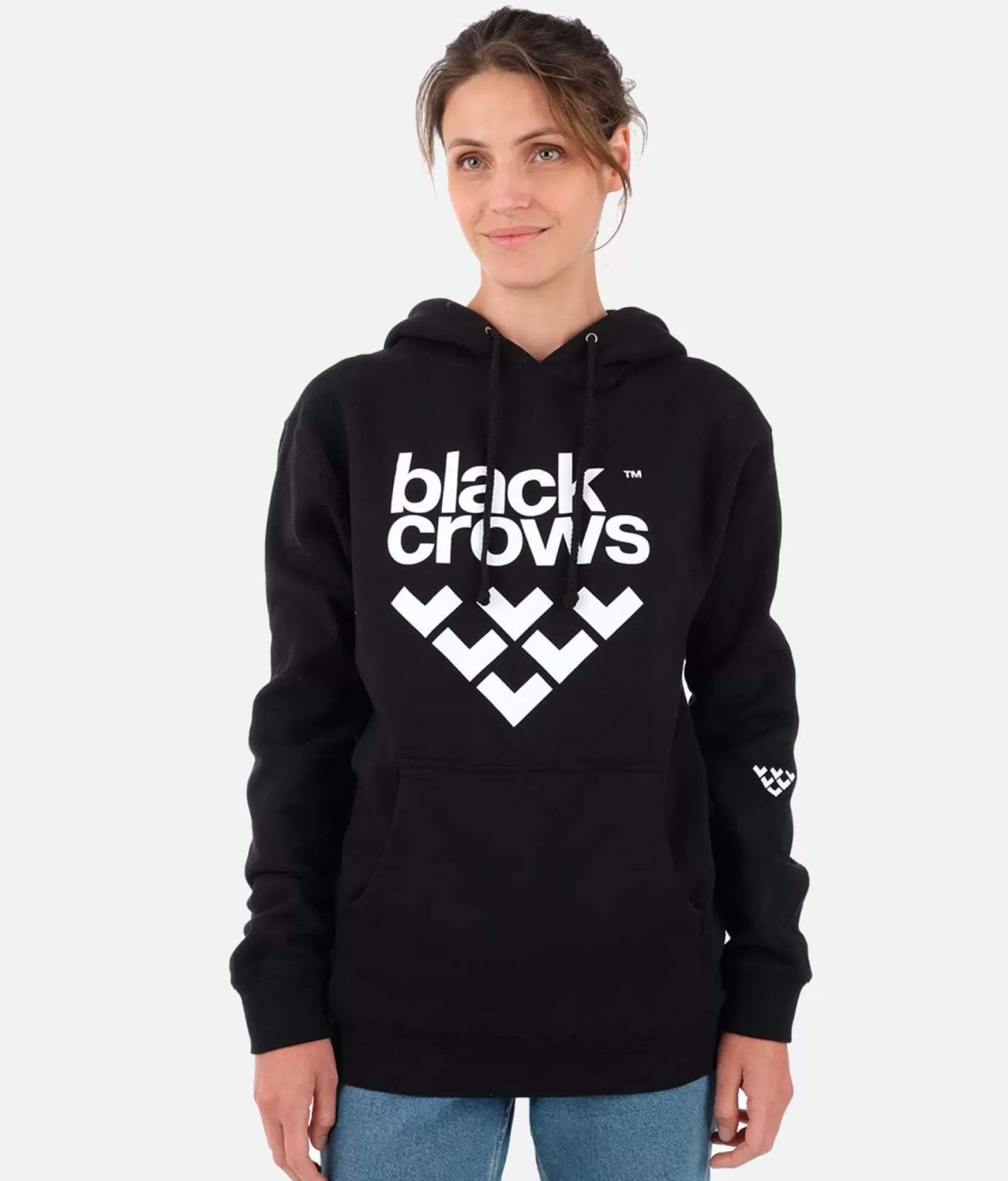Black Crows Logus Hoodie Noir