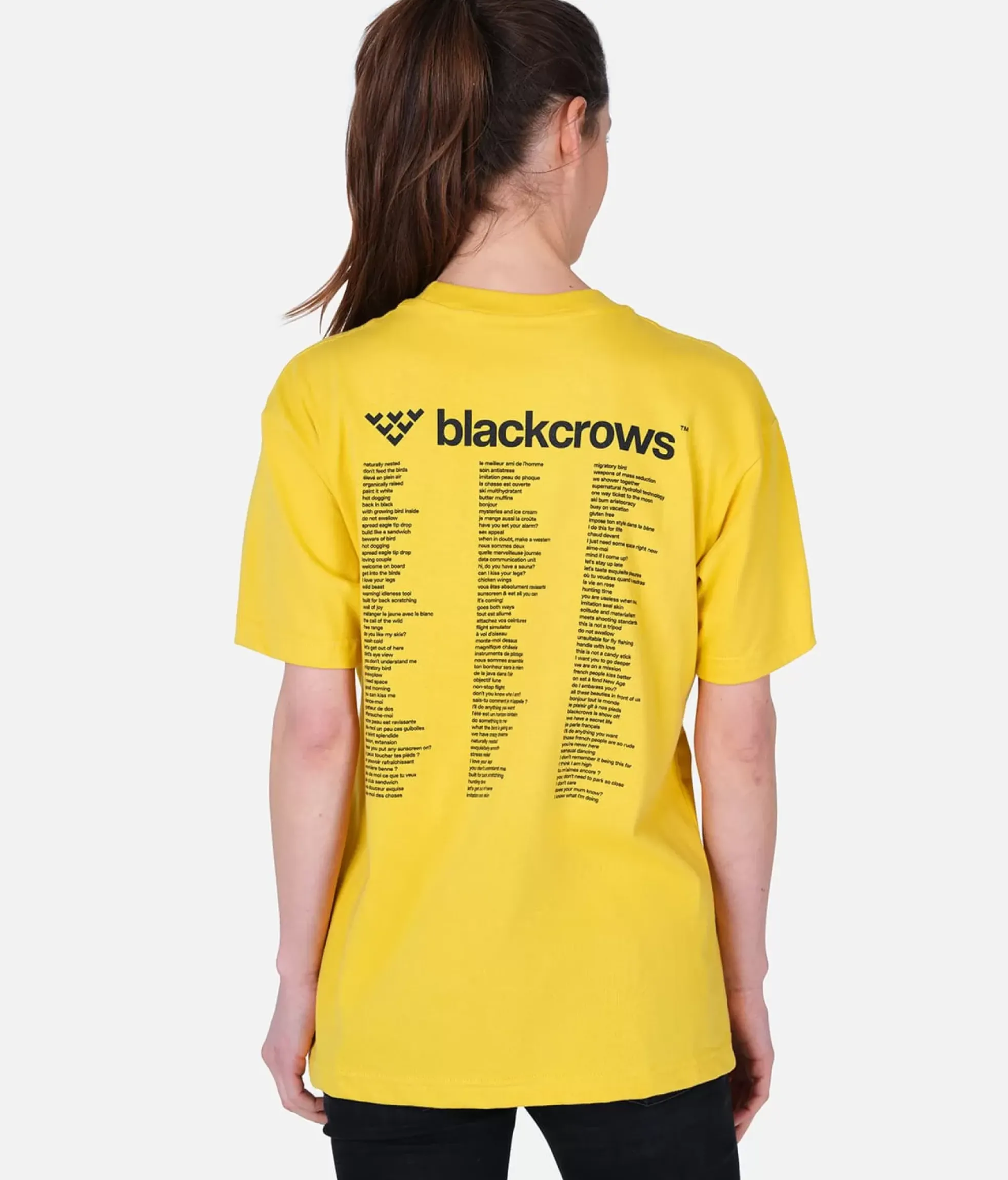 Black Crows Motto Tee<Femme T-Shirts
