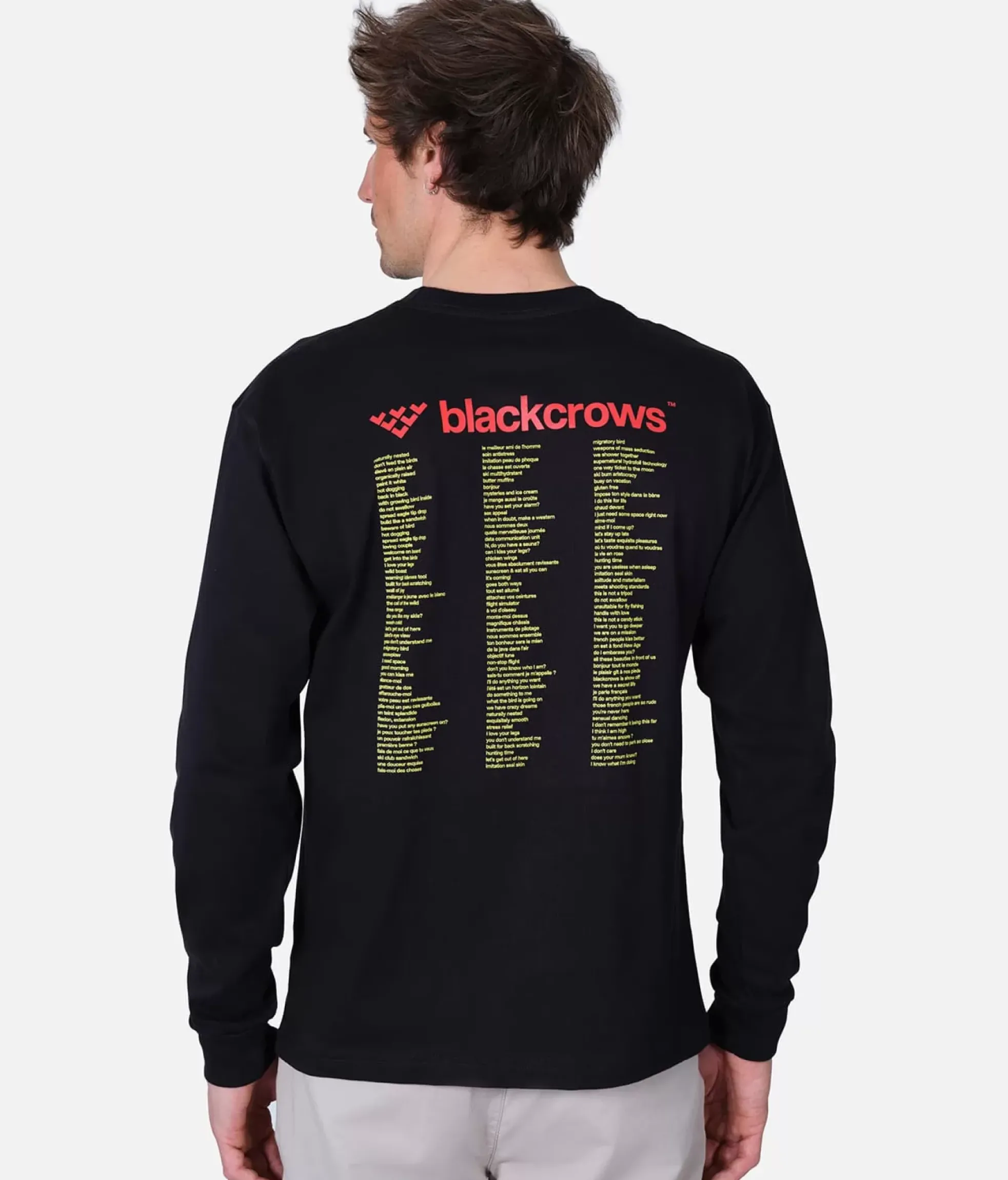 Black Crows Motto Tee Manche Longue<Femme T-Shirts