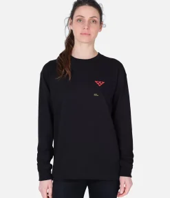 Black Crows Motto Tee Manche Longue<Femme T-Shirts