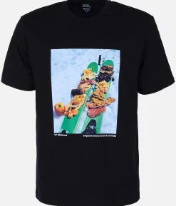 Best Black Crows Navis Freebird Motto Premium Organic Tee Noir