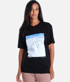 Black Crows Ova Freebird Motto Premium Organic Tee<Femme T-Shirts