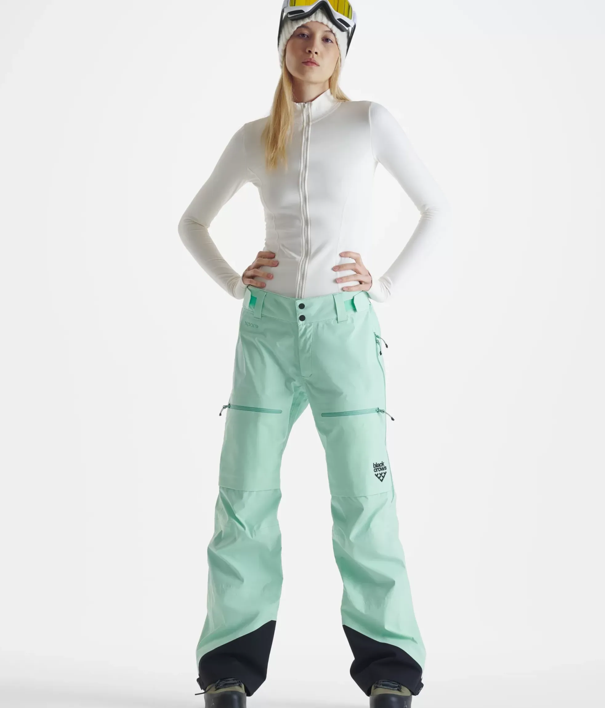 Black Crows Pantalon Femme Freebird Xpore Lightgreen