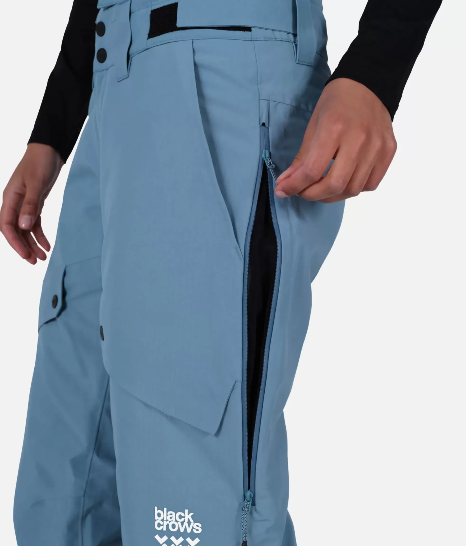 Best Black Crows Pantalon Femme Ora Body Map Pierre Bleu
