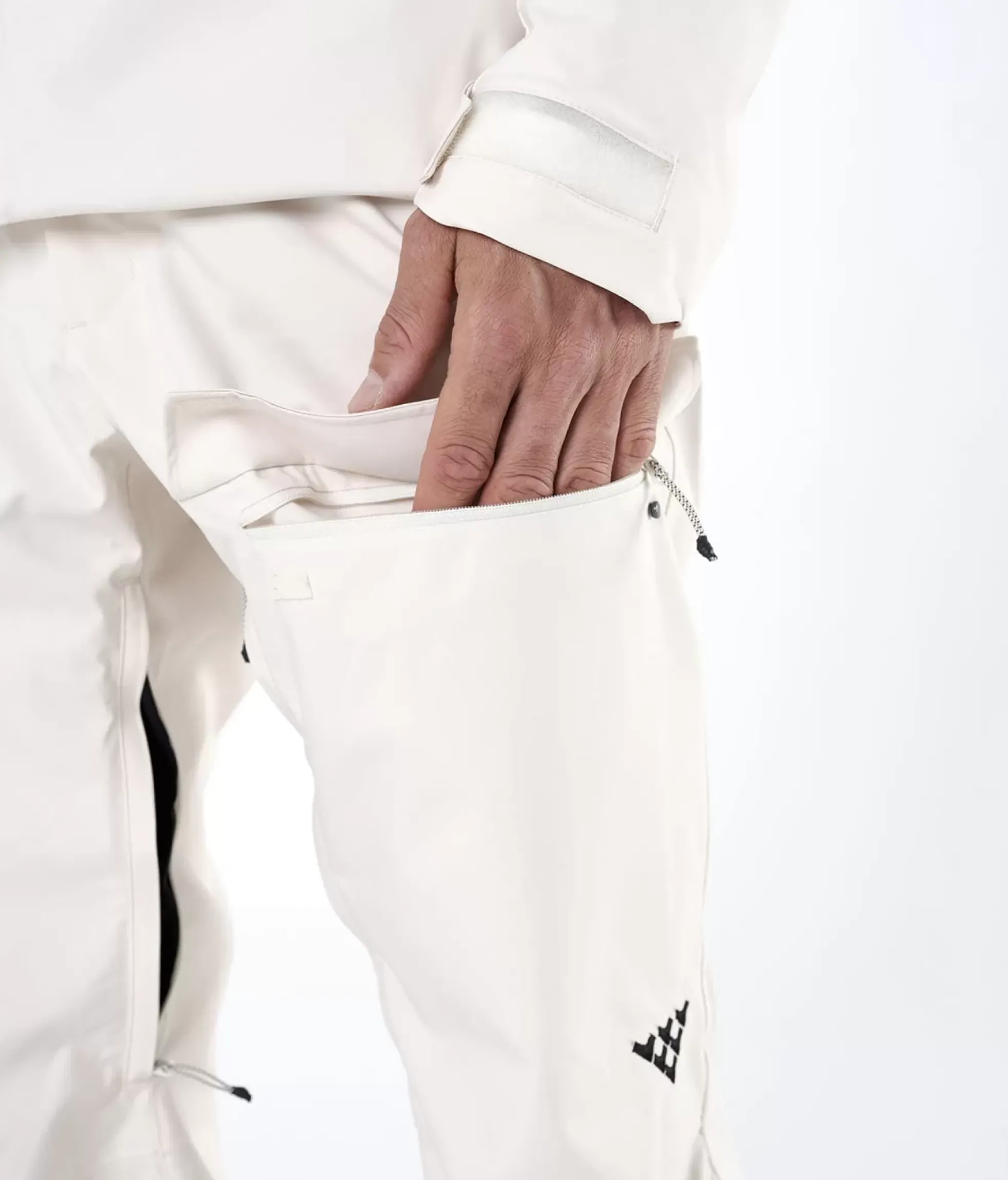 Best Black Crows Pantalon Homme Ferus Mechanical Blanc Casse