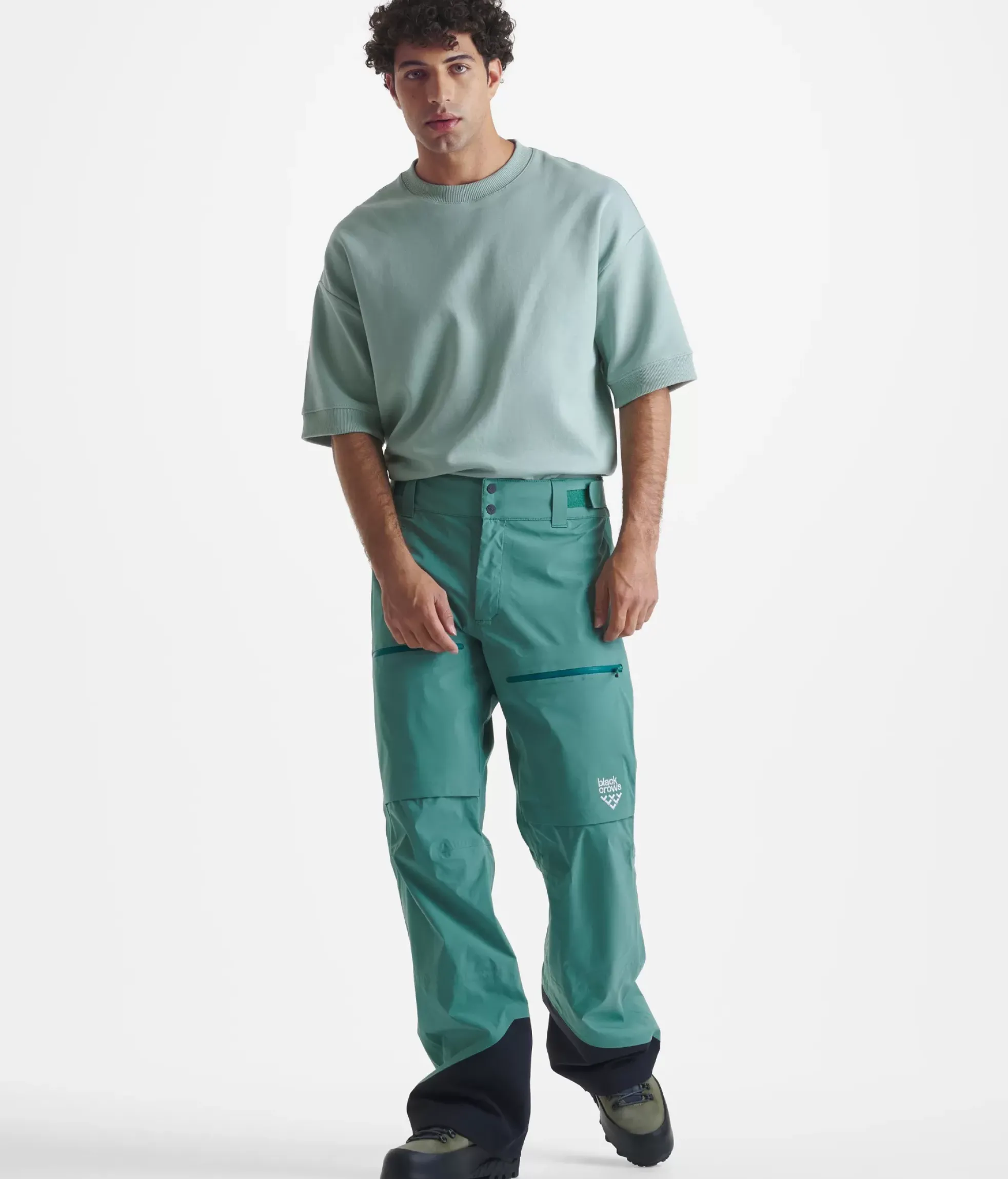 Hot Black Crows Pantalon Homme Freebird Xpore Winter Green