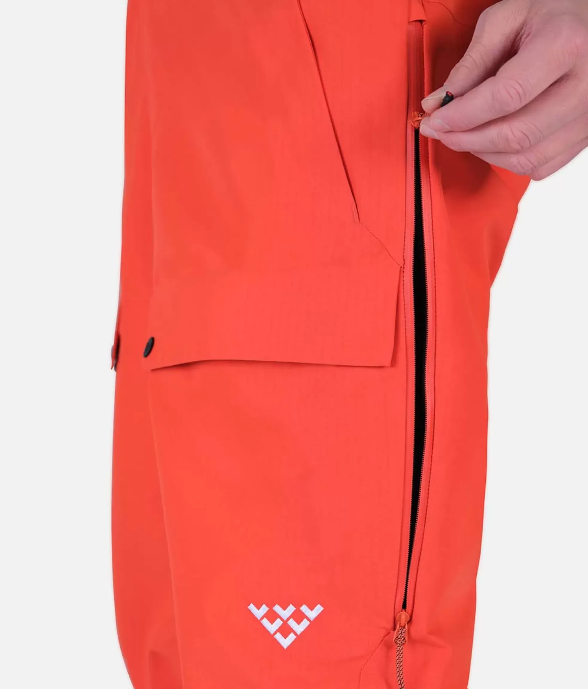 Hot Black Crows Pantalon Homme Ora Body Map Orange Brulee