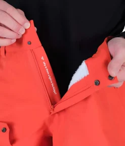 Hot Black Crows Pantalon Homme Ora Body Map Orange Brulee