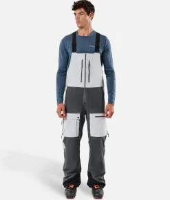Best Black Crows Pantalon Homme Ora Xpore Ripstop Bib Dark Shadow Light Grey