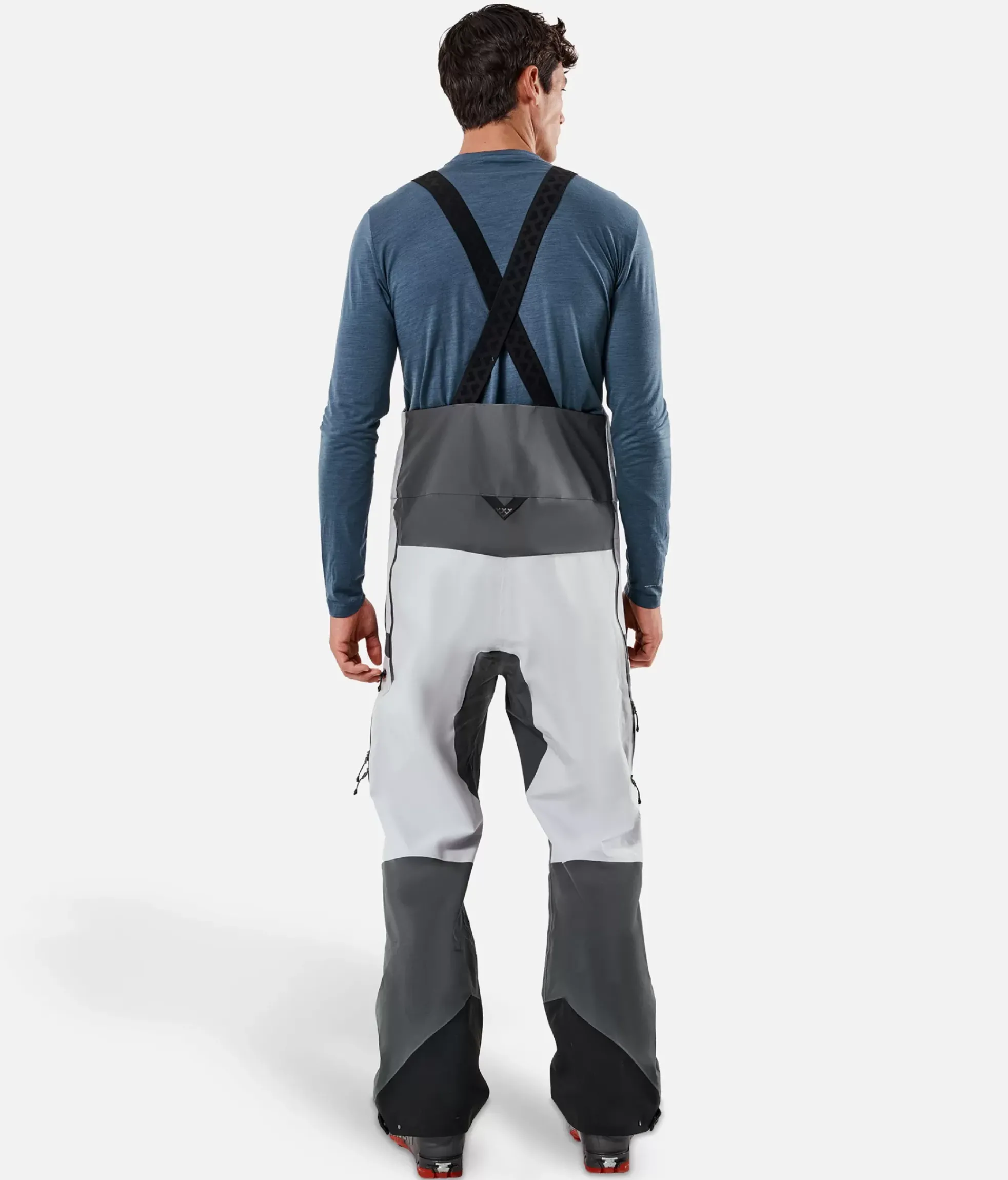 Best Black Crows Pantalon Homme Ora Xpore Ripstop Bib Dark Shadow Light Grey
