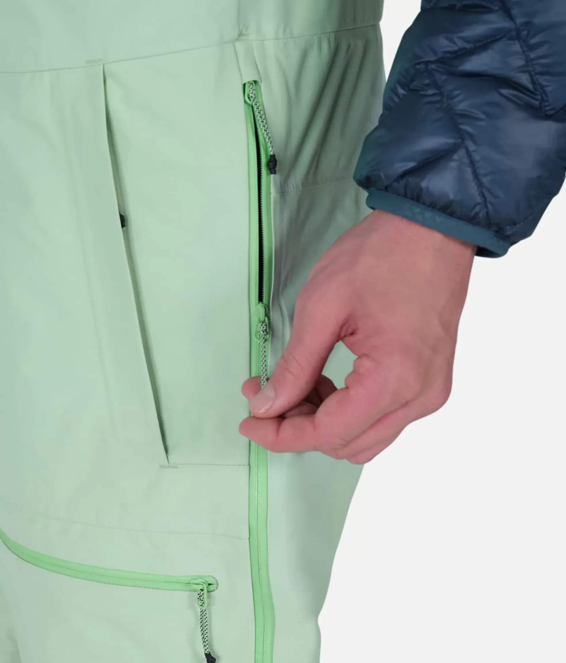 Best Black Crows Pantalon Homme Ora Xpore Modul Lightgreen-Deeppurple