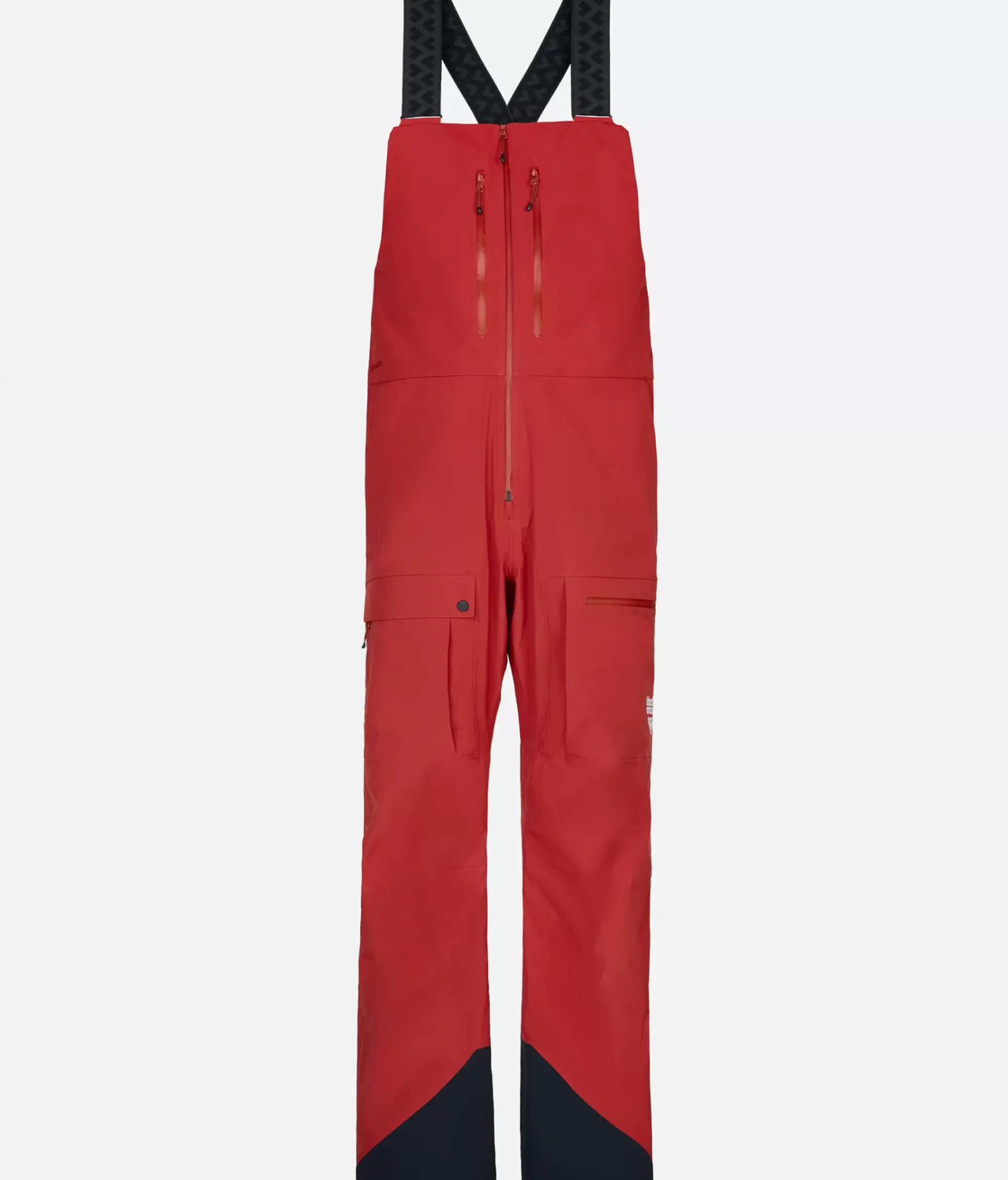 New Black Crows Pantalon Homme Ora Xpore Ripstop Bib Rust Red