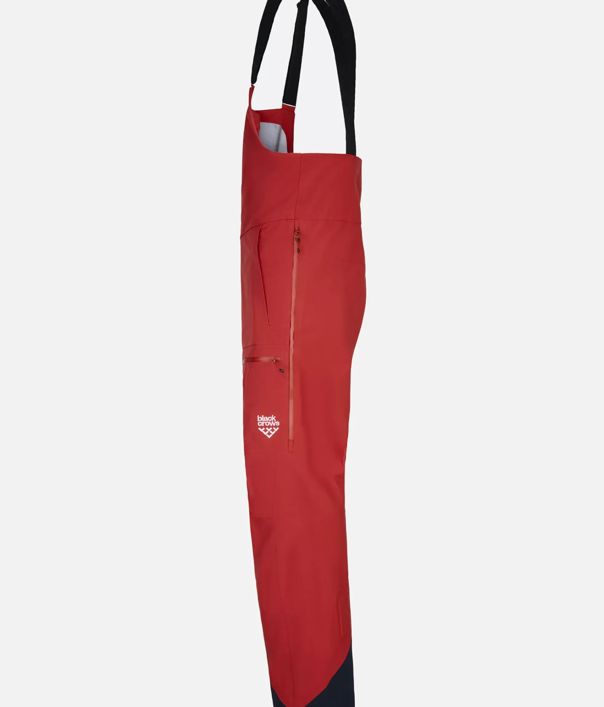 New Black Crows Pantalon Homme Ora Xpore Ripstop Bib Rust Red