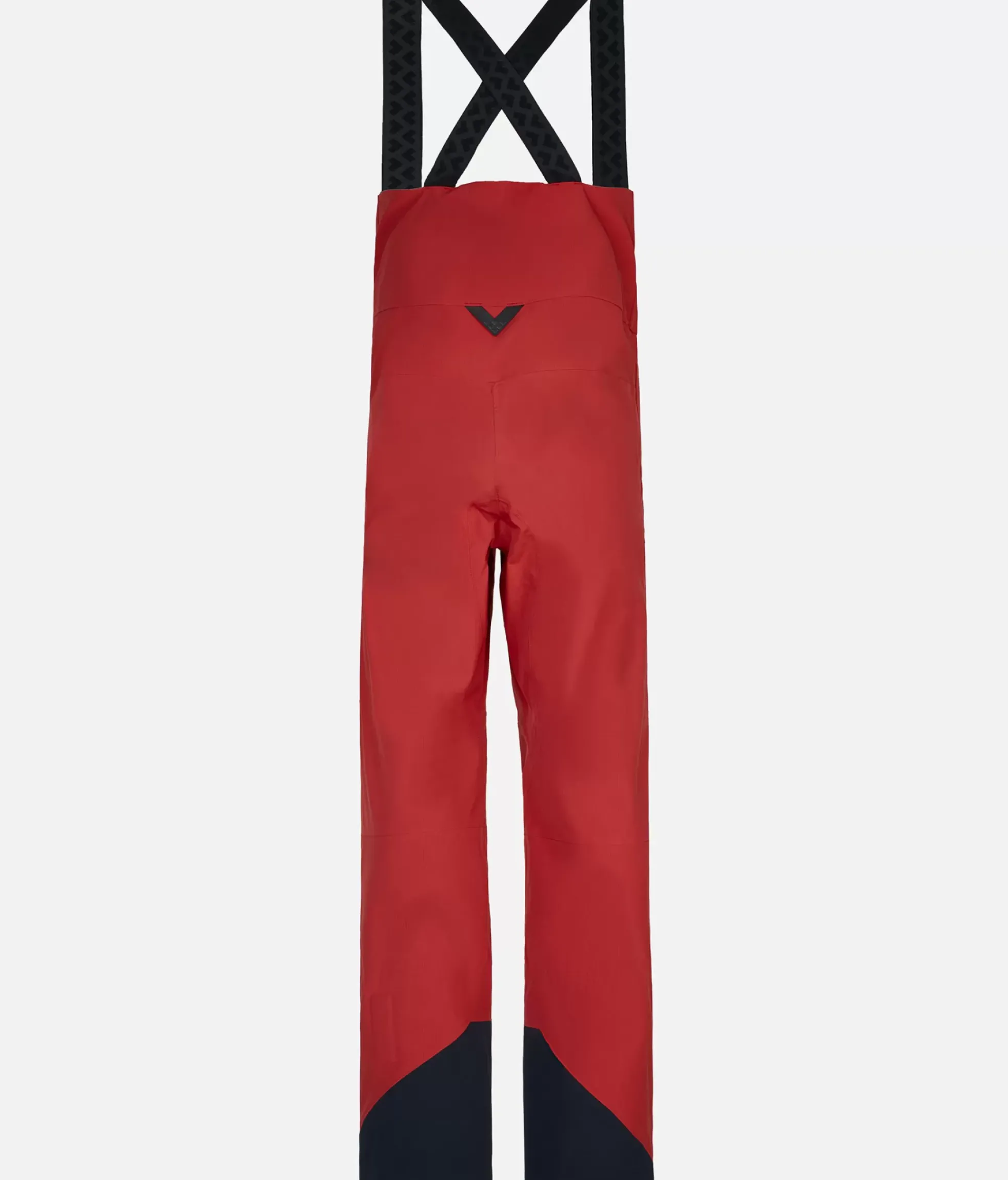 New Black Crows Pantalon Homme Ora Xpore Ripstop Bib Rust Red