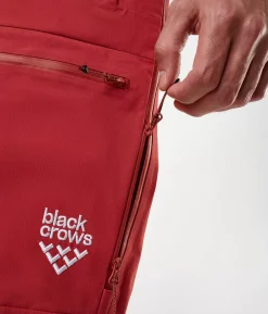 New Black Crows Pantalon Homme Ora Xpore Ripstop Bib Rust Red
