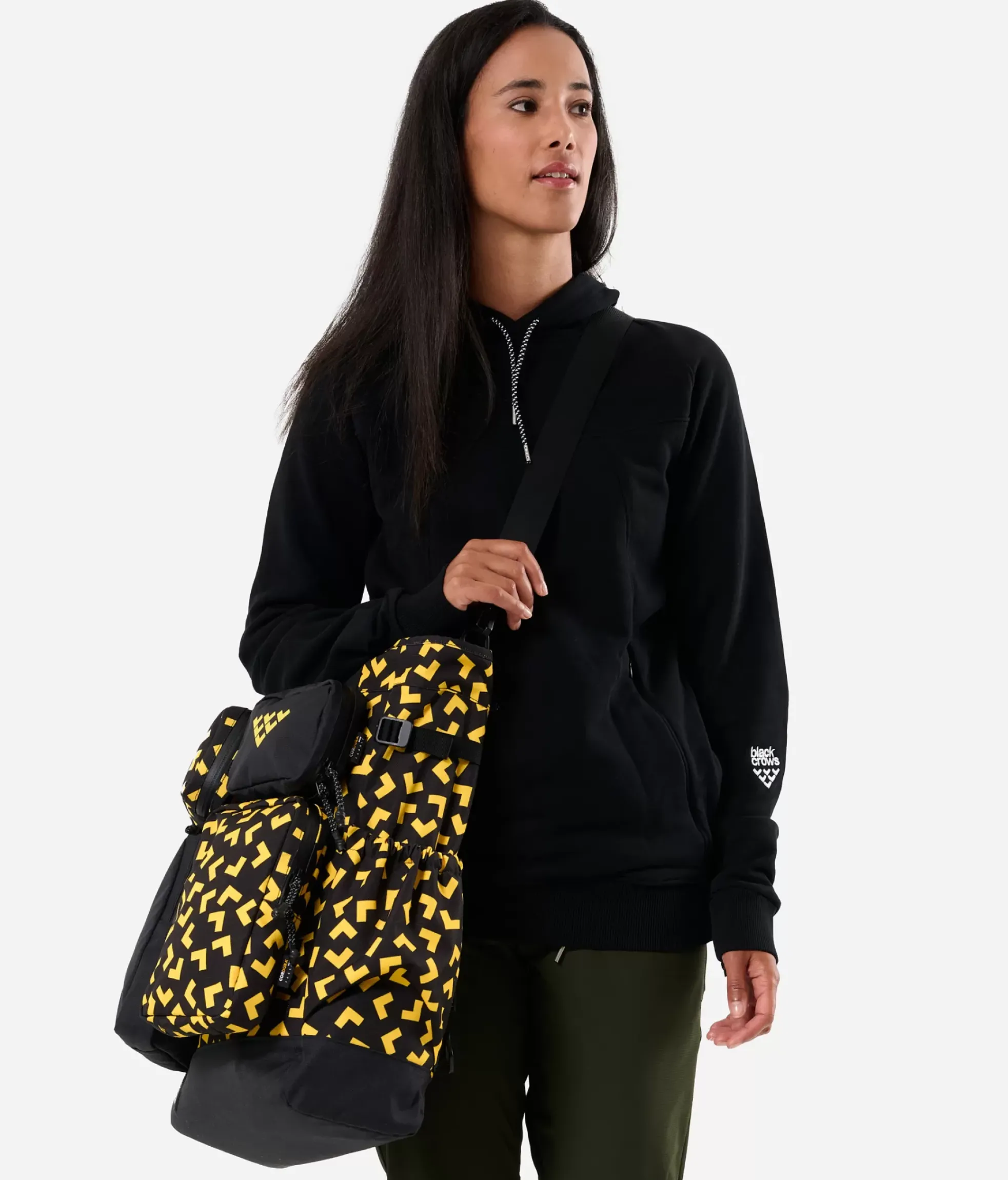 Hot Black Crows Sac Multis Helmet Noir-Jaune