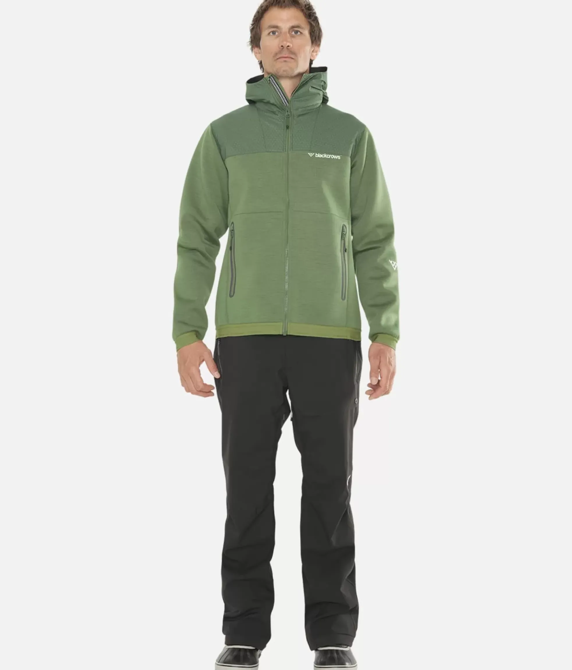 Black Crows Sweat A Capuche Homme Ferus Tech Wool<Homme Couches Intermédiaires