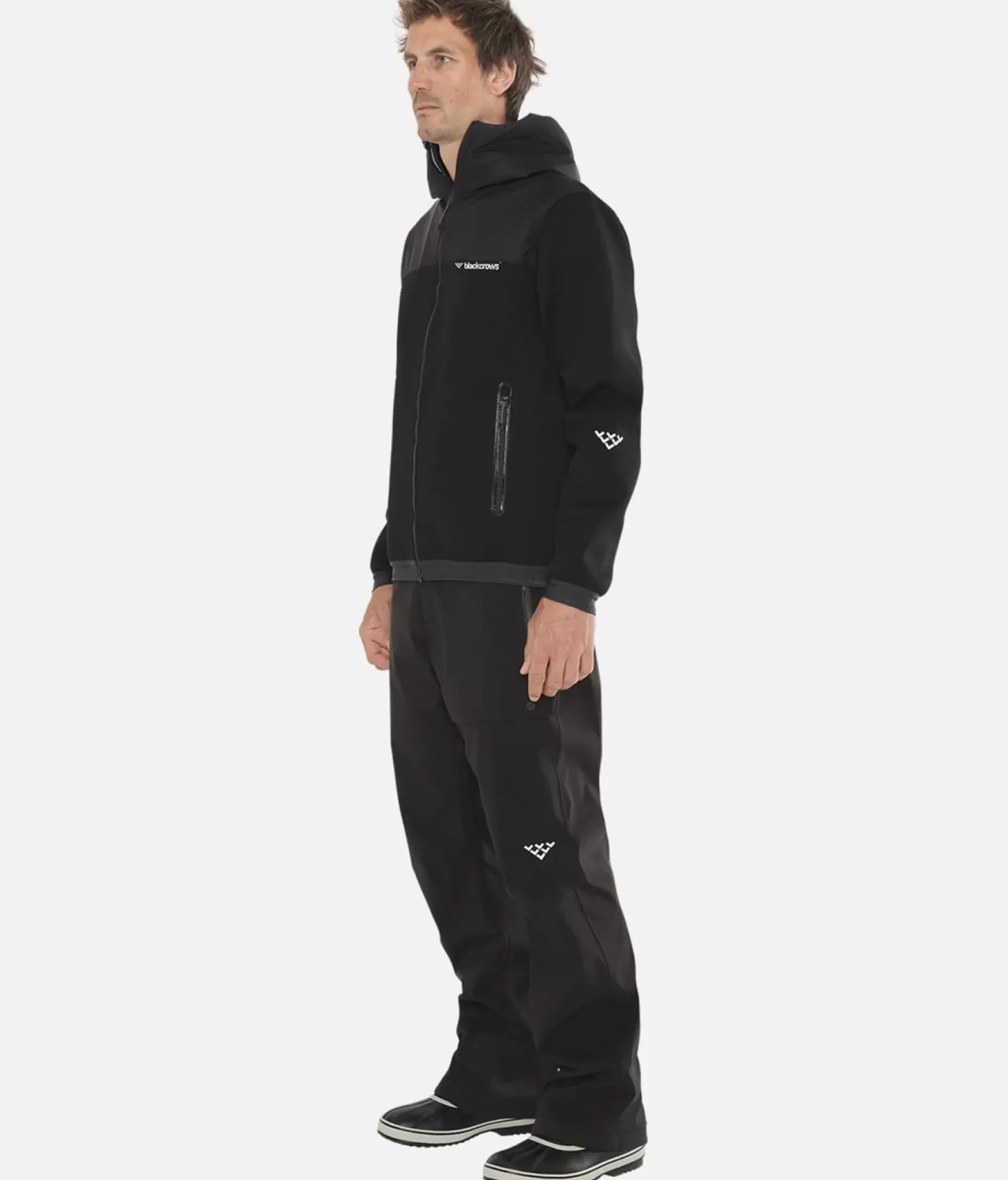 Discount Black Crows Sweat A Capuche Homme Ferus Tech Wool Noir