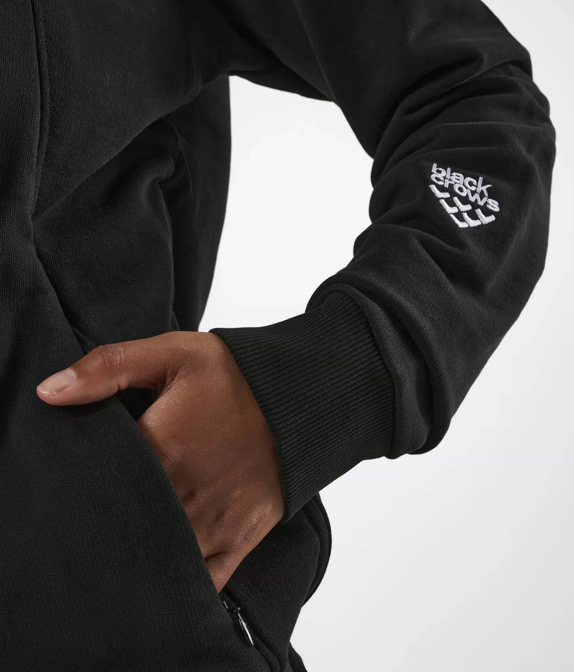 New Black Crows Sweat A Capuche Traverse Heavyweight Noir