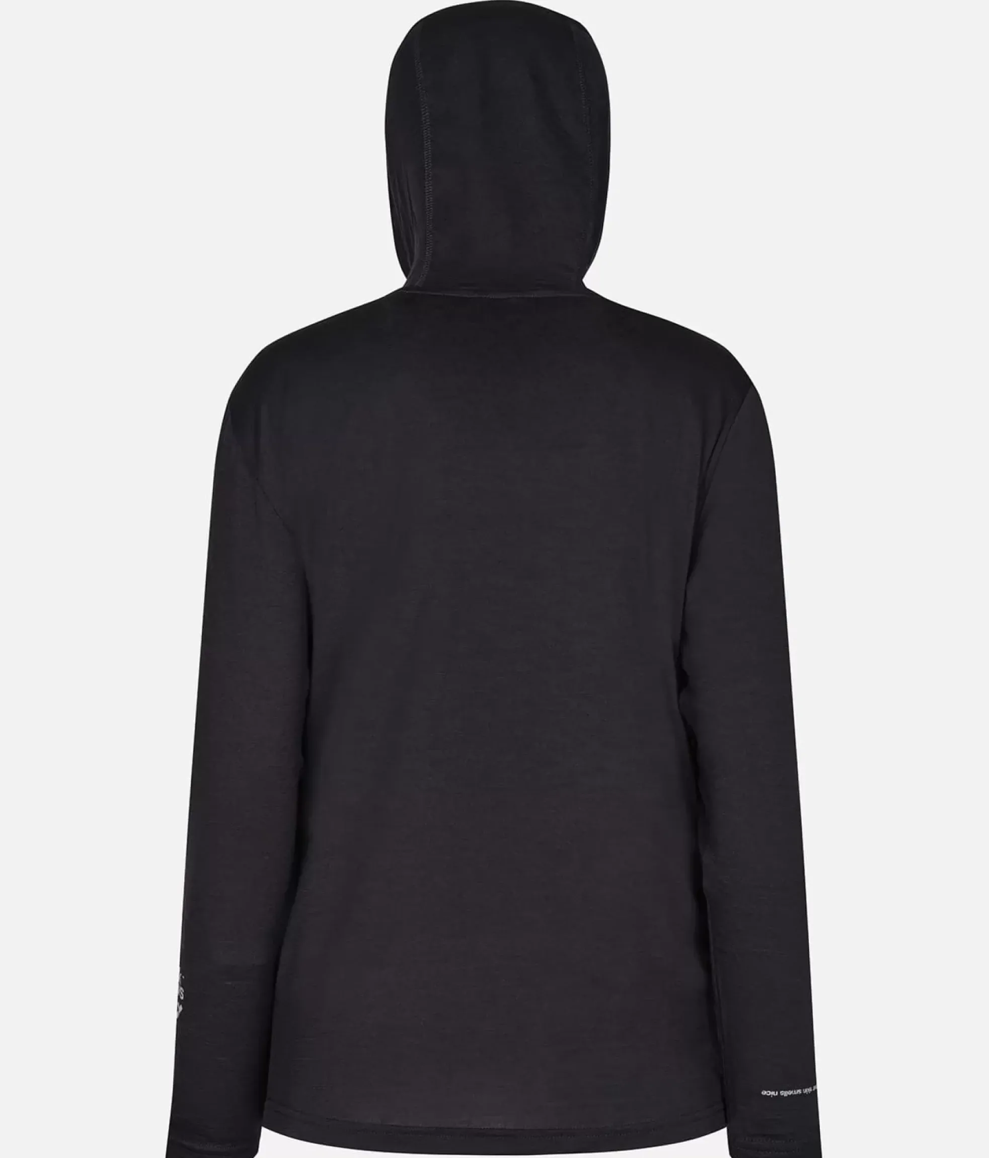 Best Black Crows T-Shirt A Capuche Femme Merino Blend Noir