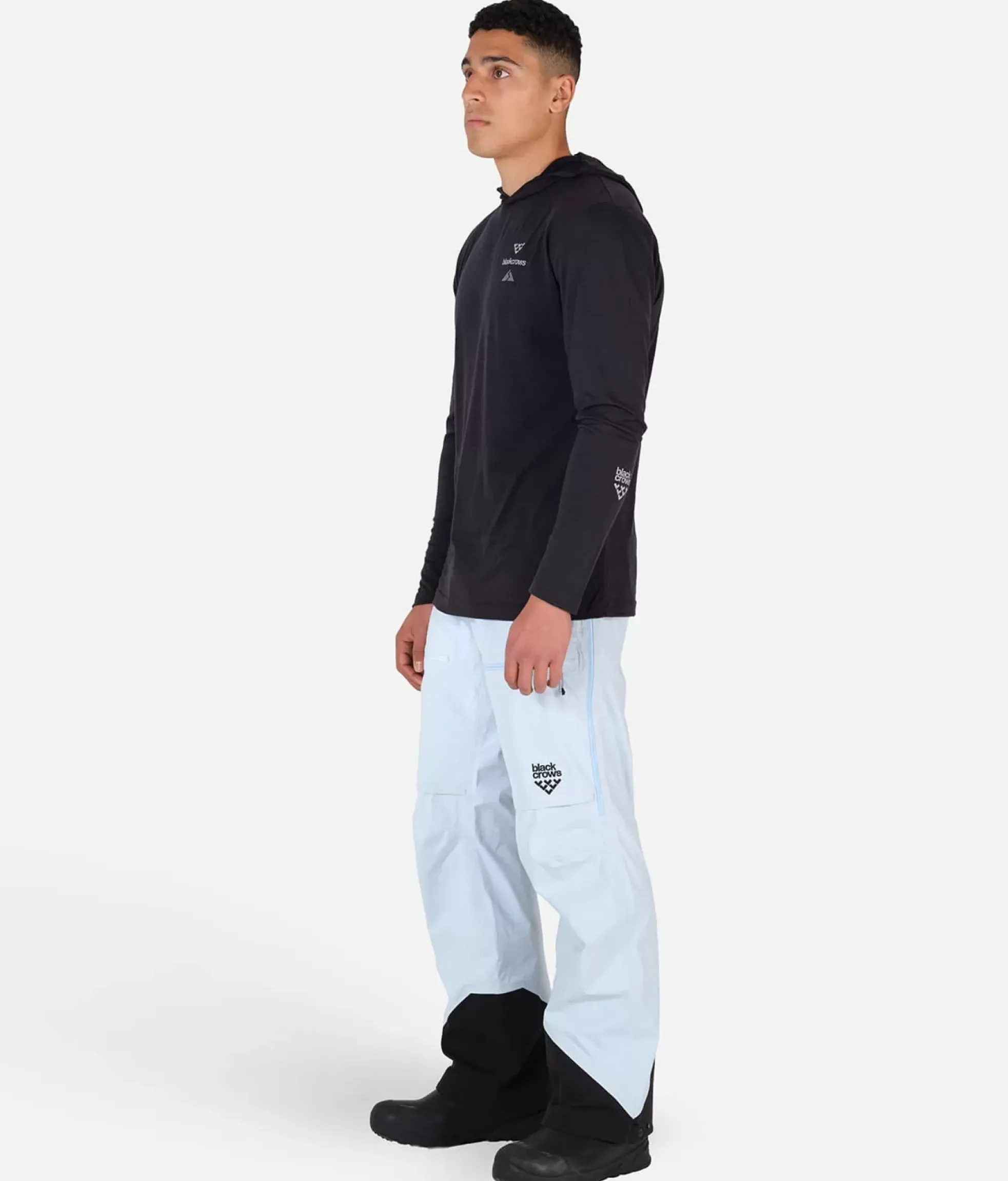 Black Crows T-Shirt A Capuche Homme Merino<Homme Premières Couches