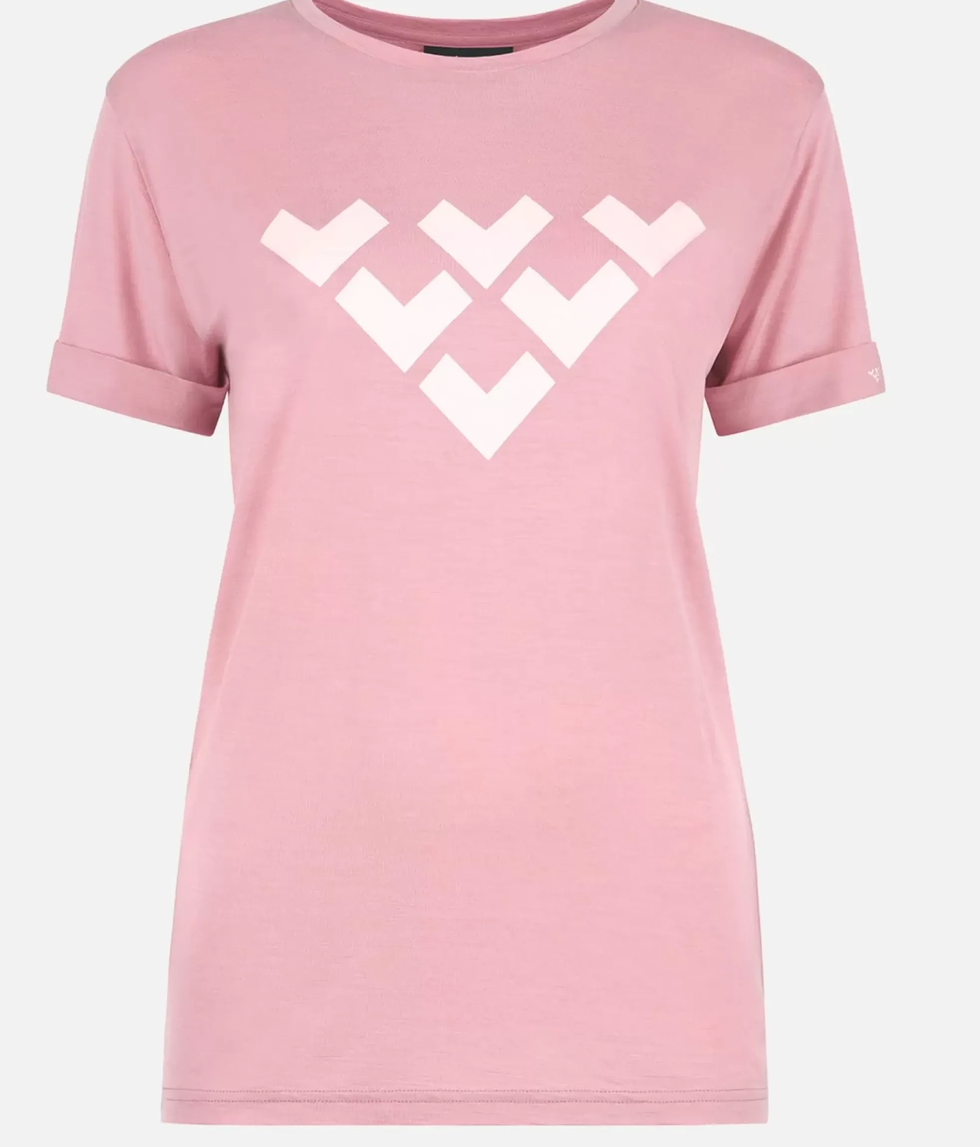 Black Crows T-Shirt Femme Chevron Merino Blend Manches Courtes<Femme Premières Couches