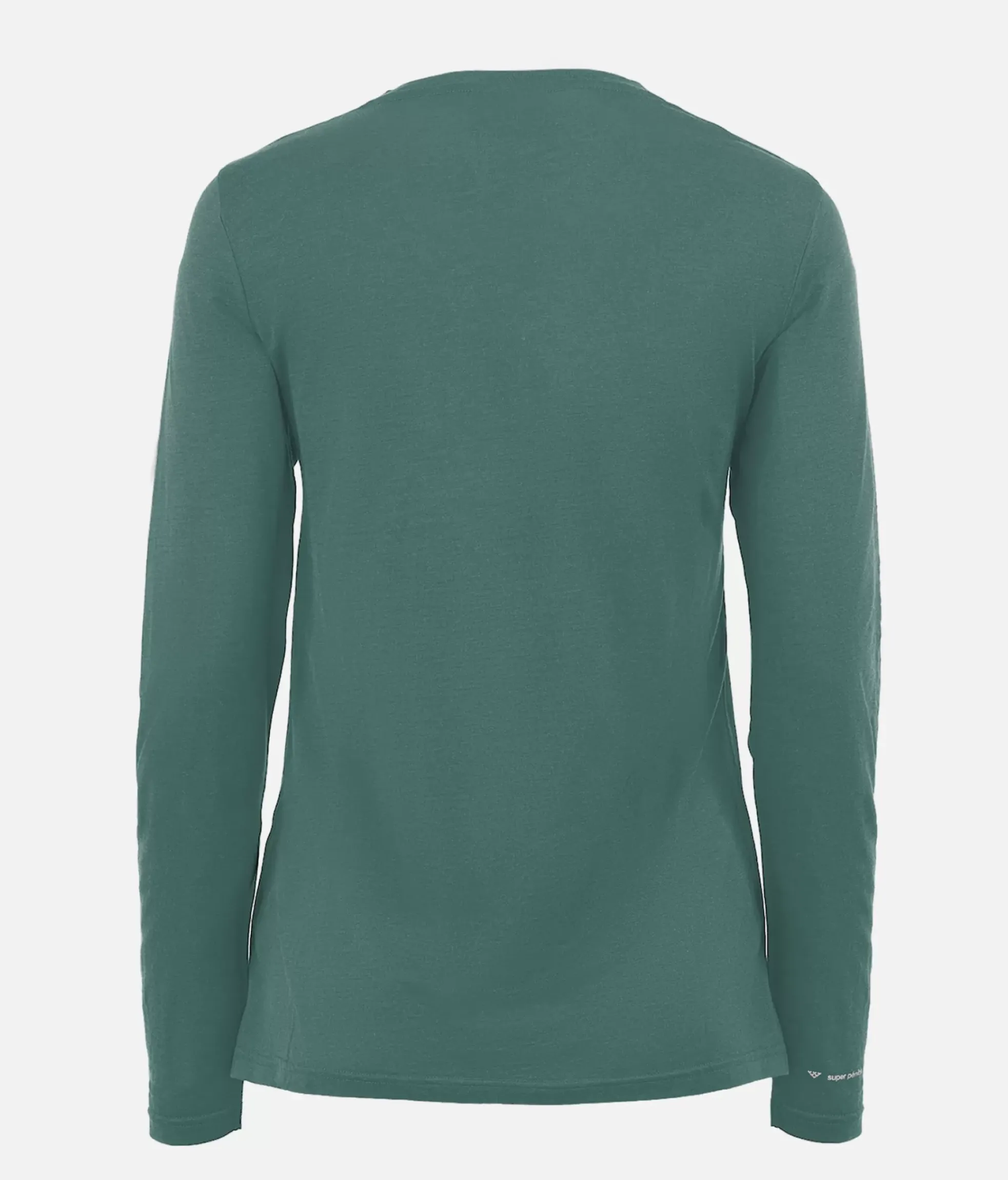 Hot Black Crows T-Shirt Femme Merino Blend Manches Longues Winter Green