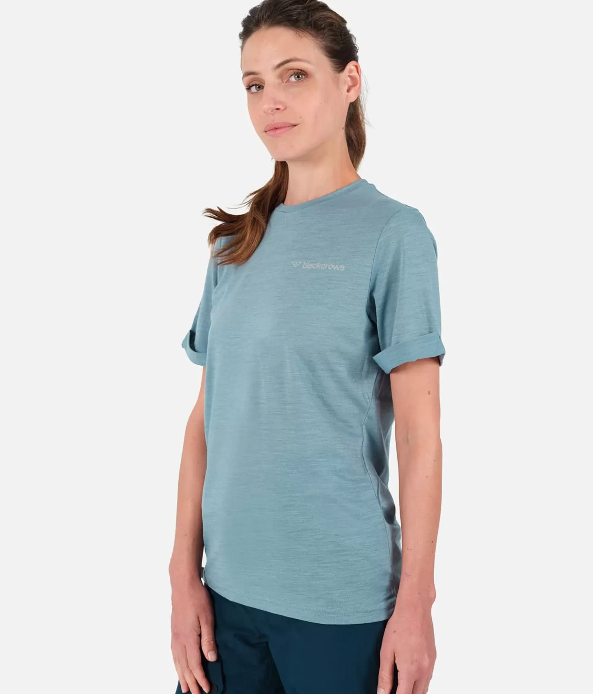 Black Crows T-Shirt Femme Merino Blend Manches Courtes<Femme Premières Couches