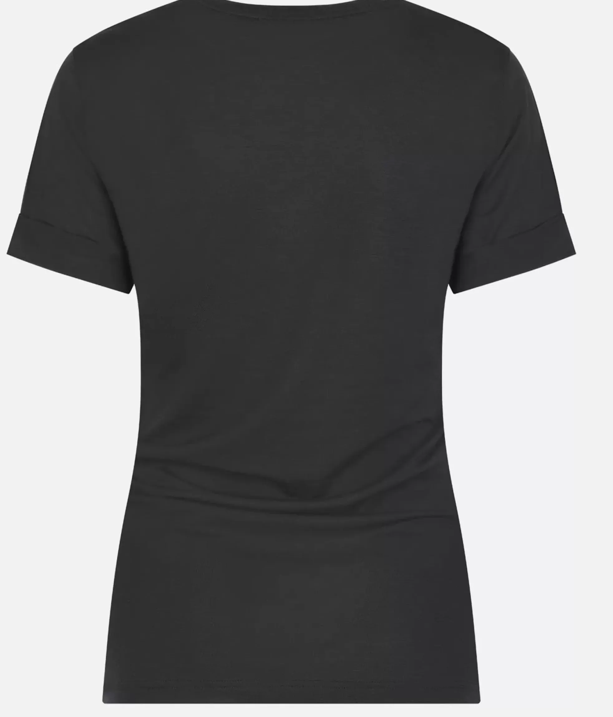 Online Black Crows T-Shirt Femme Merino Manches Courtes Chevron Noir-Rose