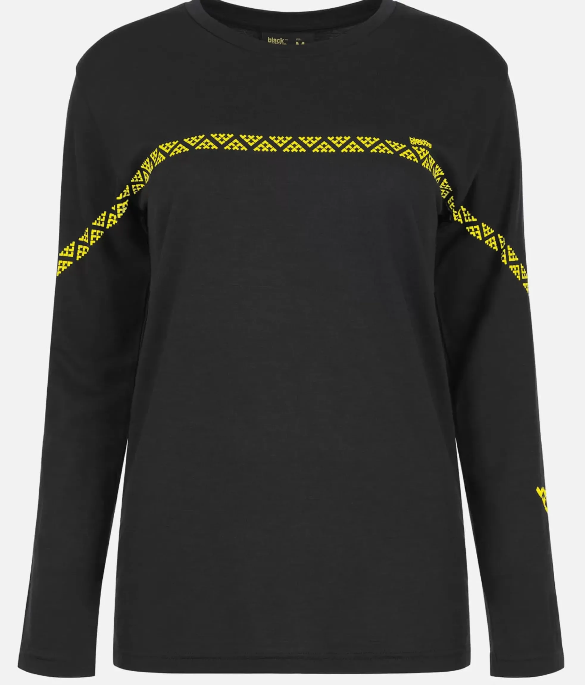 Online Black Crows T-Shirt Femme Merino Manches Longues Line Noir