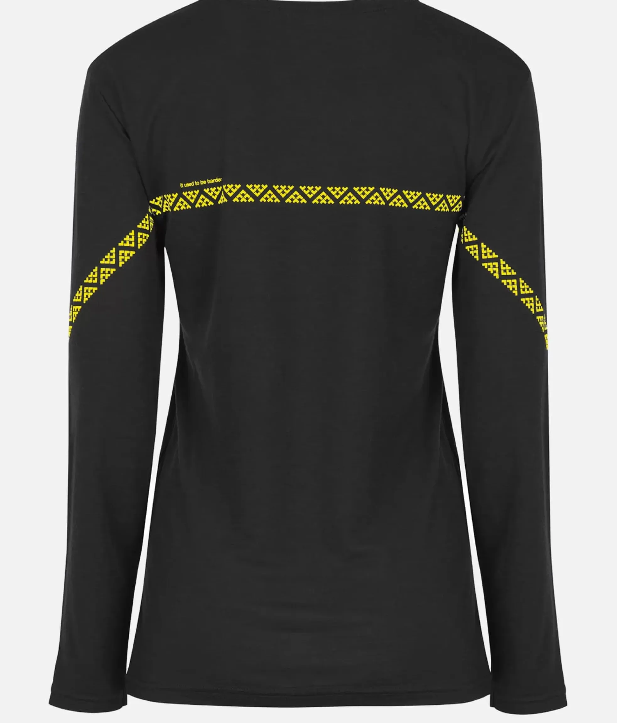 Online Black Crows T-Shirt Femme Merino Manches Longues Line Noir
