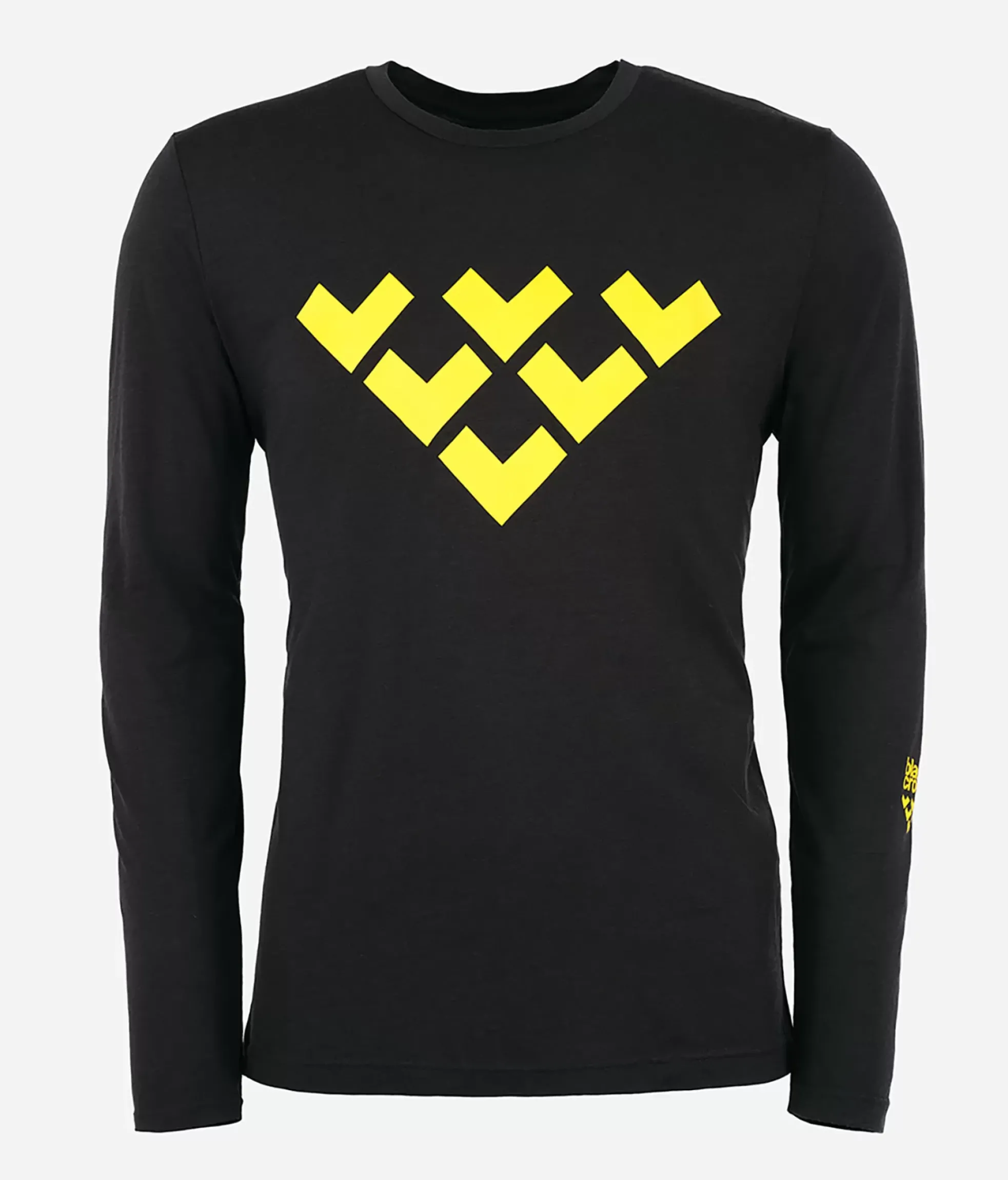 Black Crows T-Shirt Homme Chevron Merino Blend Manches Longues<Homme Premières Couches