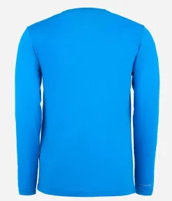 Best Black Crows T-Shirt Homme Chevron Merino Blend Manches Longues Bleu