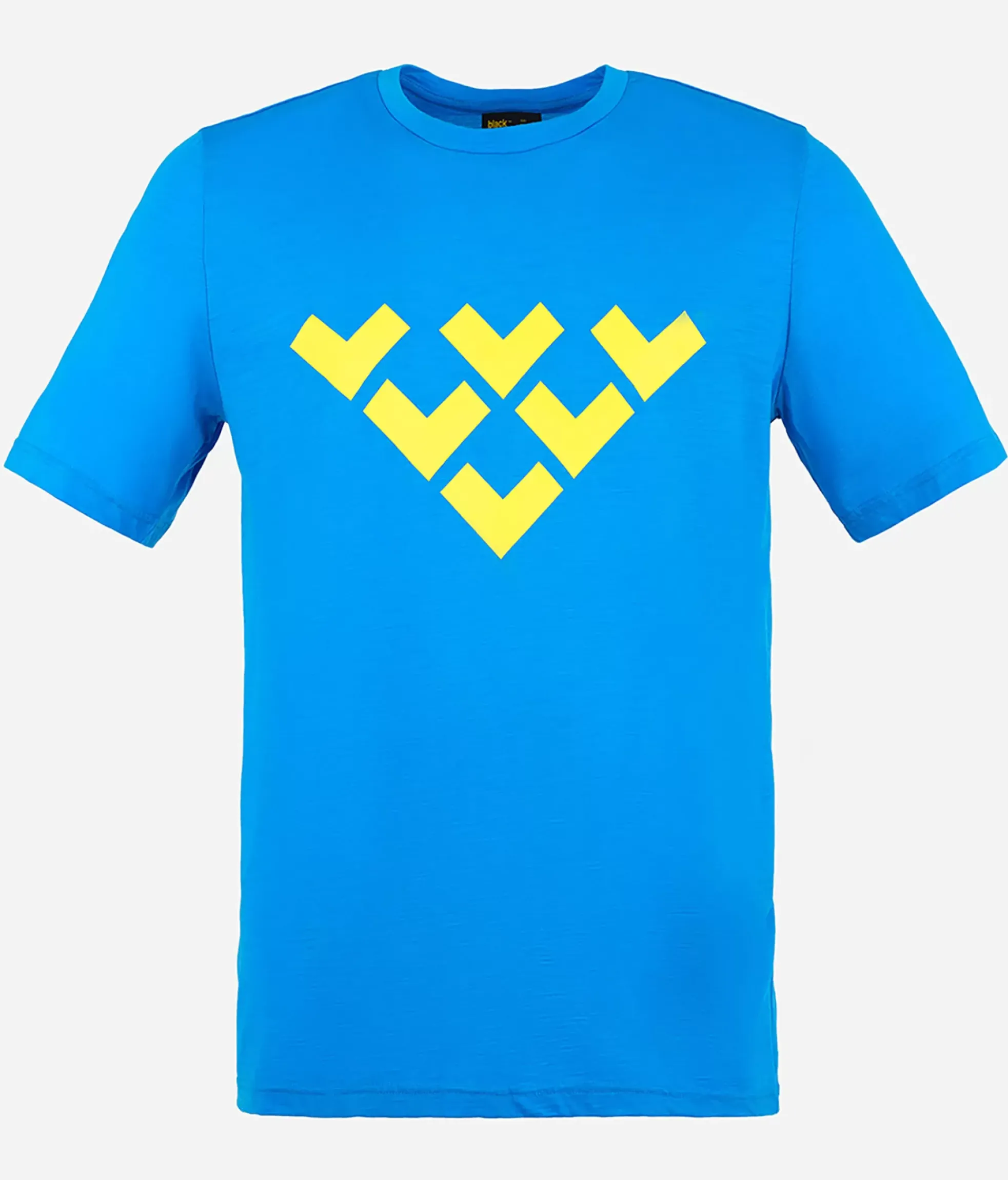 Black Crows T-Shirt Homme Chevron Merino Blend Manches Courtes<Homme Premières Couches