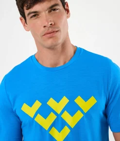 Black Crows T-Shirt Homme Chevron Merino Blend Manches Courtes<Homme Premières Couches