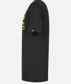 Outlet Black Crows T-Shirt Homme Merino Bc Manches Courtes Noir-Jaune