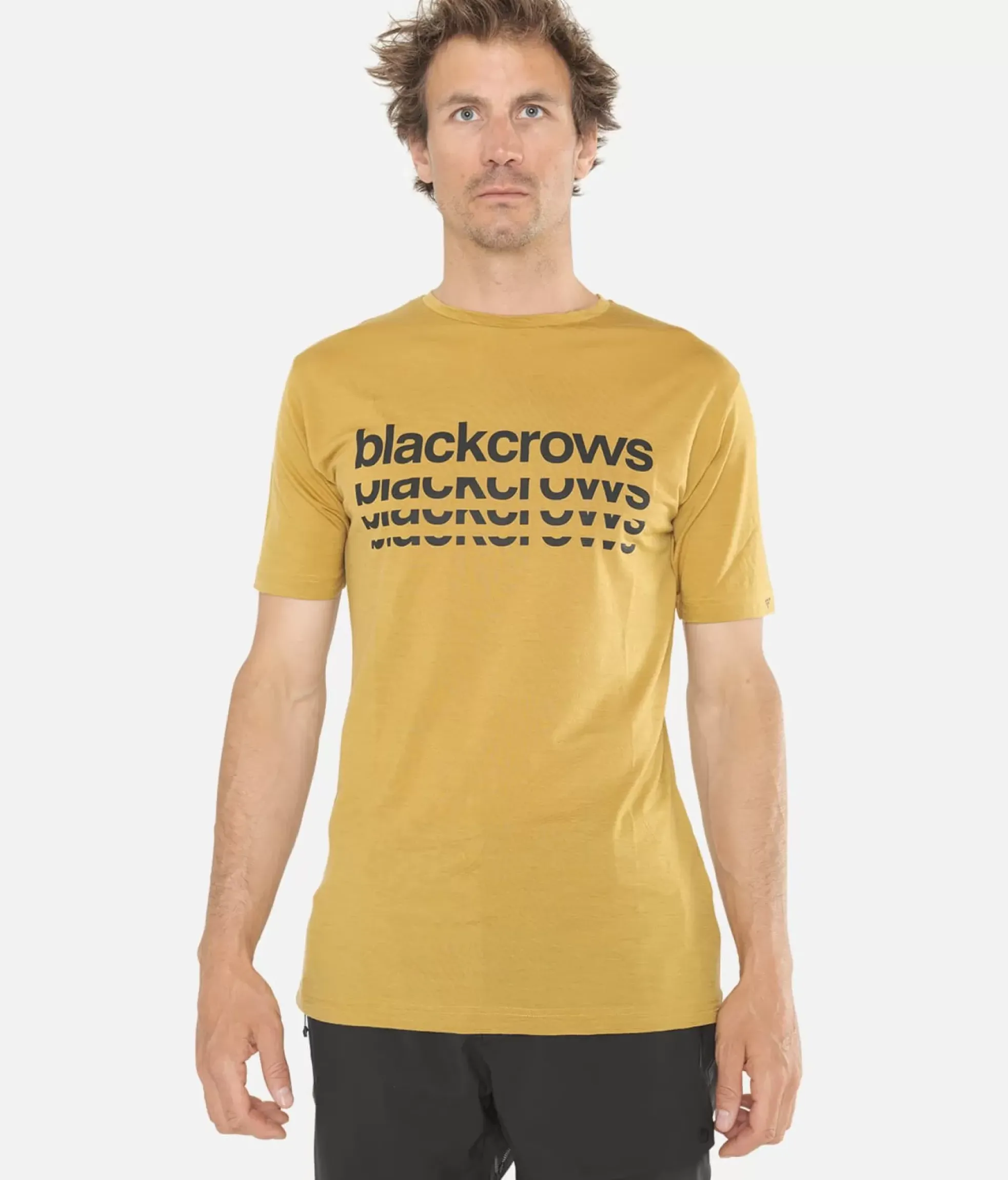 Black Crows T-Shirt Homme Merino Bc Manches Courtes<Homme Premières Couches