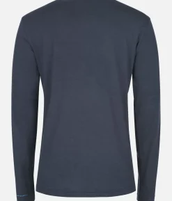Discount Black Crows T-Shirt Homme Merino Bc Manches Longues Bleu Fonce