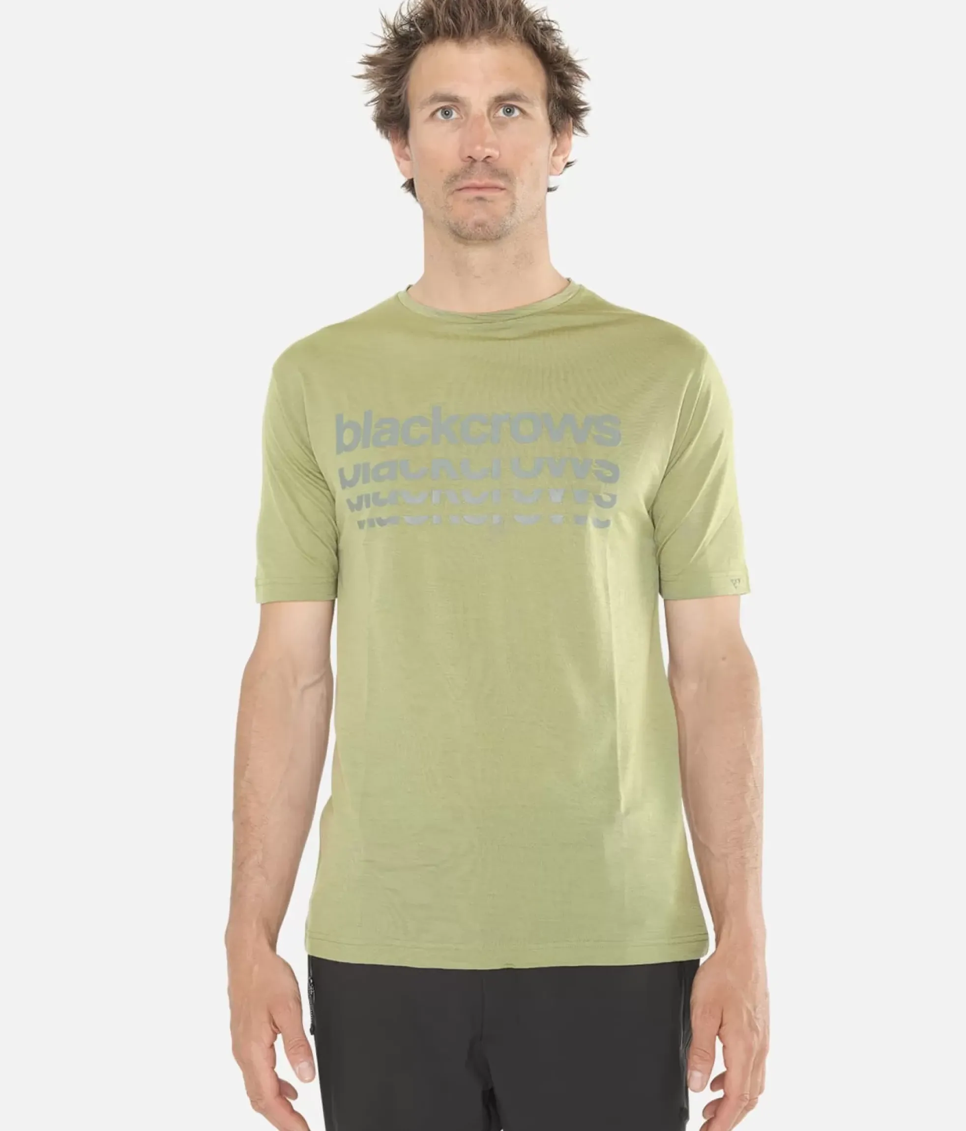 Black Crows T-Shirt Homme Merino Bc Manches Courtes<Homme Premières Couches