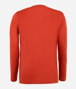 Clearance Black Crows T-Shirt Homme Merino Blend Manches Longues Rust Red