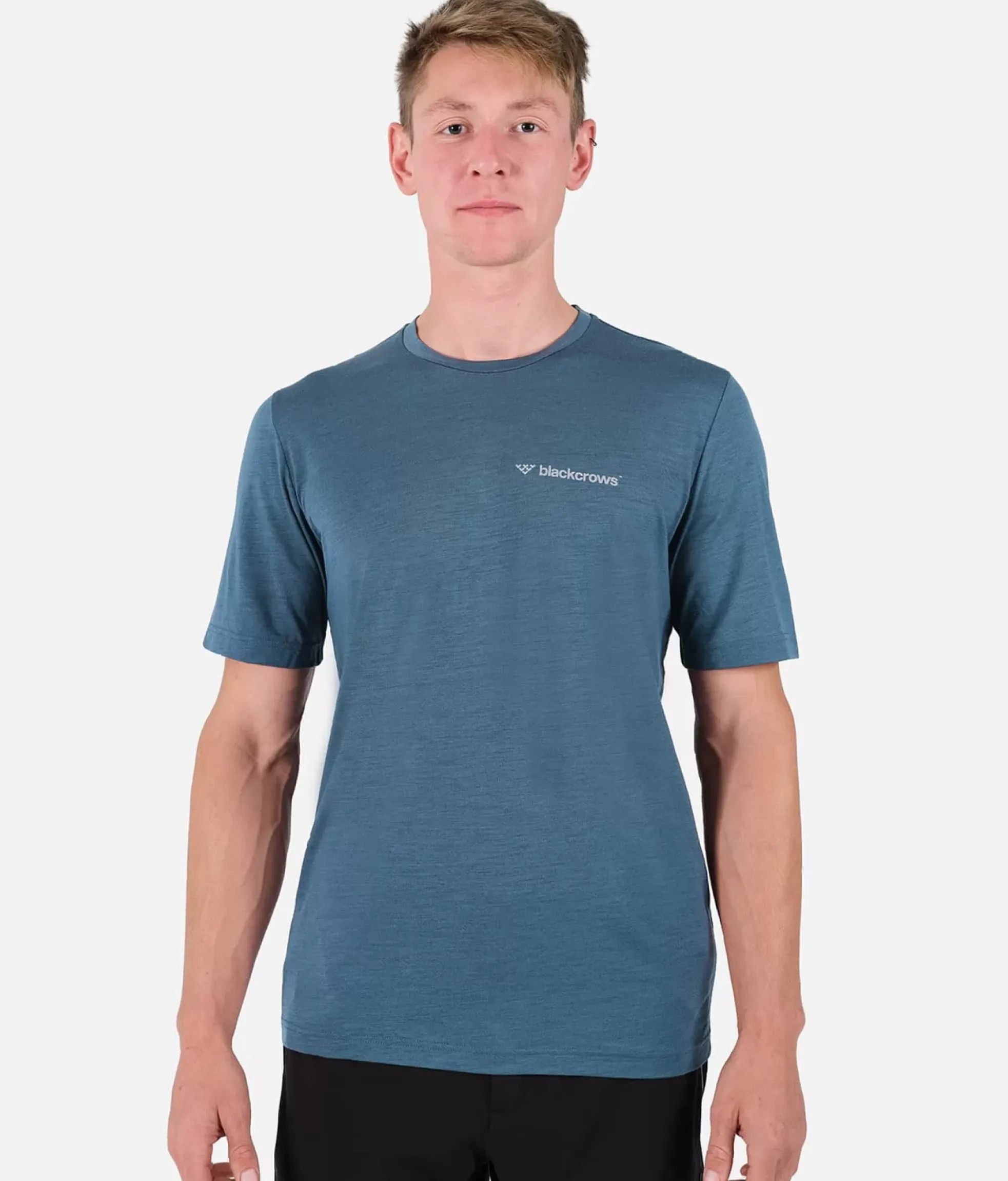 Black Crows T-Shirt Homme Merino Blend Manches Courtes<Homme Premières Couches
